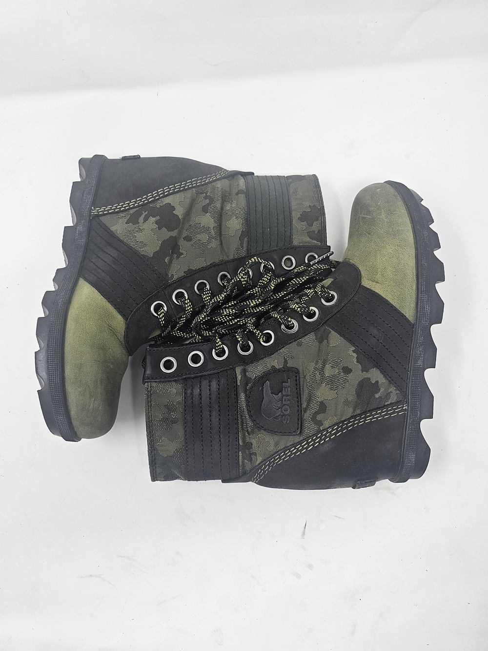 Sorel Womens Lexie Wedge, Hiker Green, Size 7.0 - Picture 5 of 12